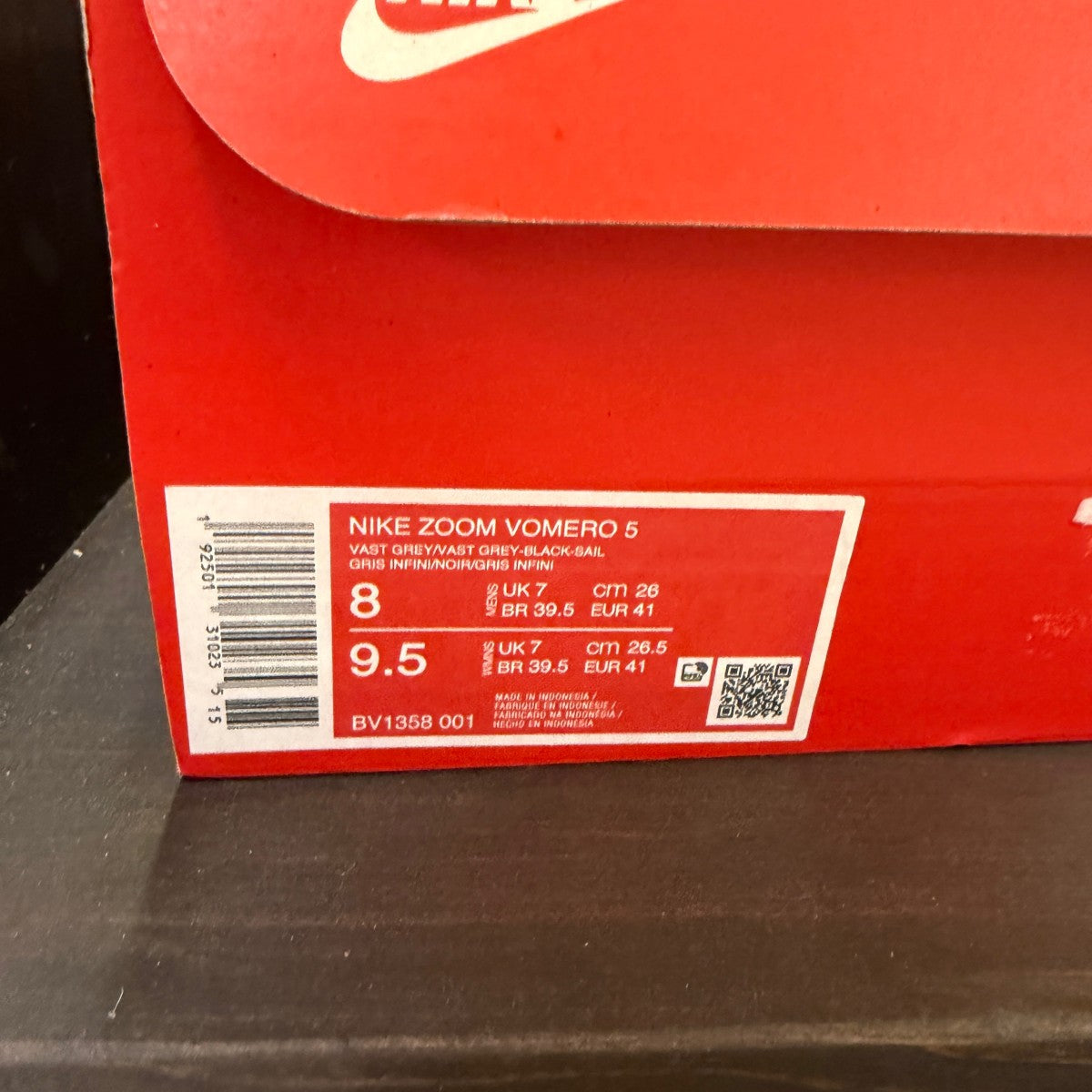 Nike Zoom Vomero 5 SP Vast Grey Size 8 (Pre-Owned) - Image 8
