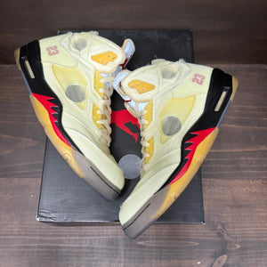 Jordan 5 Retro Off-White Sail - Image 2