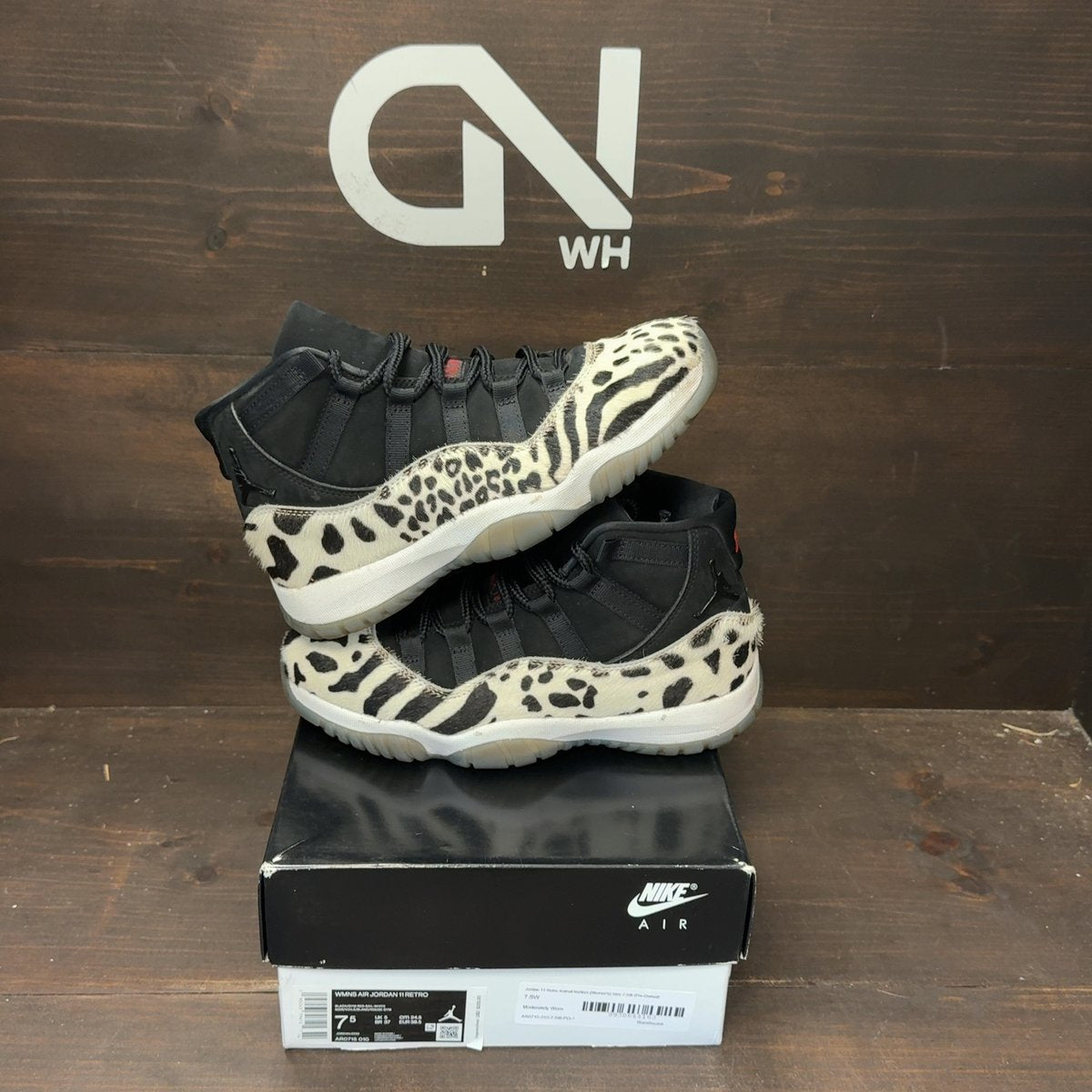 Jordan 11 Retro Animal Instinct (Women's) Size 7.5W (Pre-Owned) - front