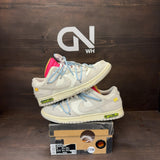 Nike Dunk Low Off-White Lot 38 Size 9 (Pre-Owned)