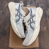 ASICS Novablast 5 Oatmeal Black Size 10 (Pre-Owned) - Image 1