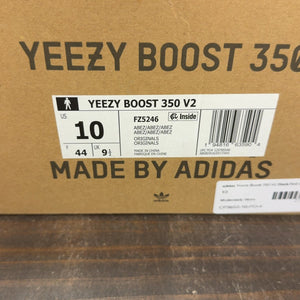 adidas Yeezy Boost 350 V2 Black Red Size 10 (Pre-Owned) - aux