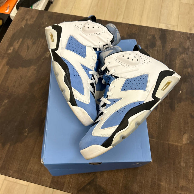 Jordan 6 Retro UNC White Size 10.5 (Pre-Owned)