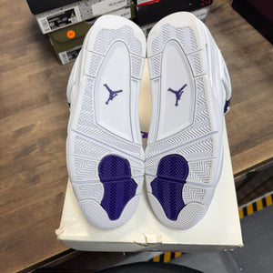 Jordan 4 Retro Metallic Purple Size 11.5 (Pre-Owned) - Image 5