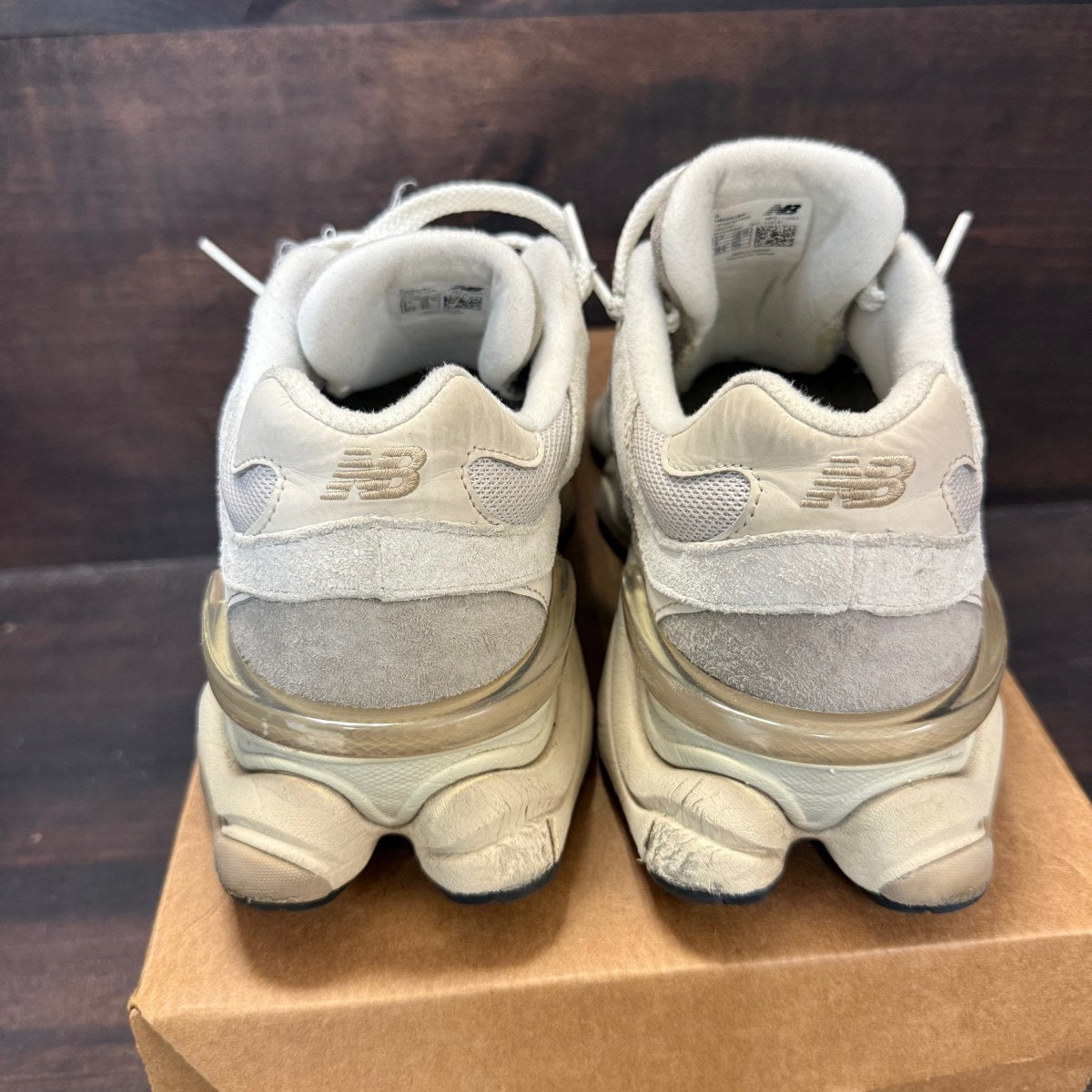 New Balance 9060 Oatmeal Size 7.5 (Pre-Owned) - Image 3