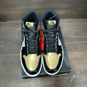 Jordan 1 Retro High NRG Patent Gold Toe - Image 3