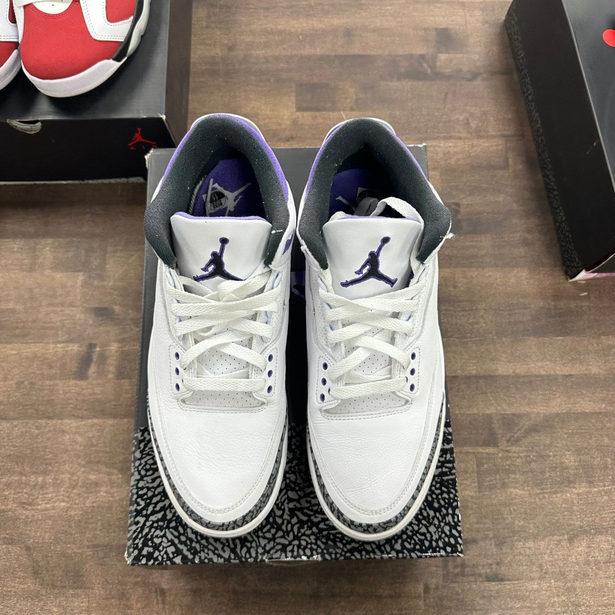Jordan 3 Retro Dark Iris - Image 2