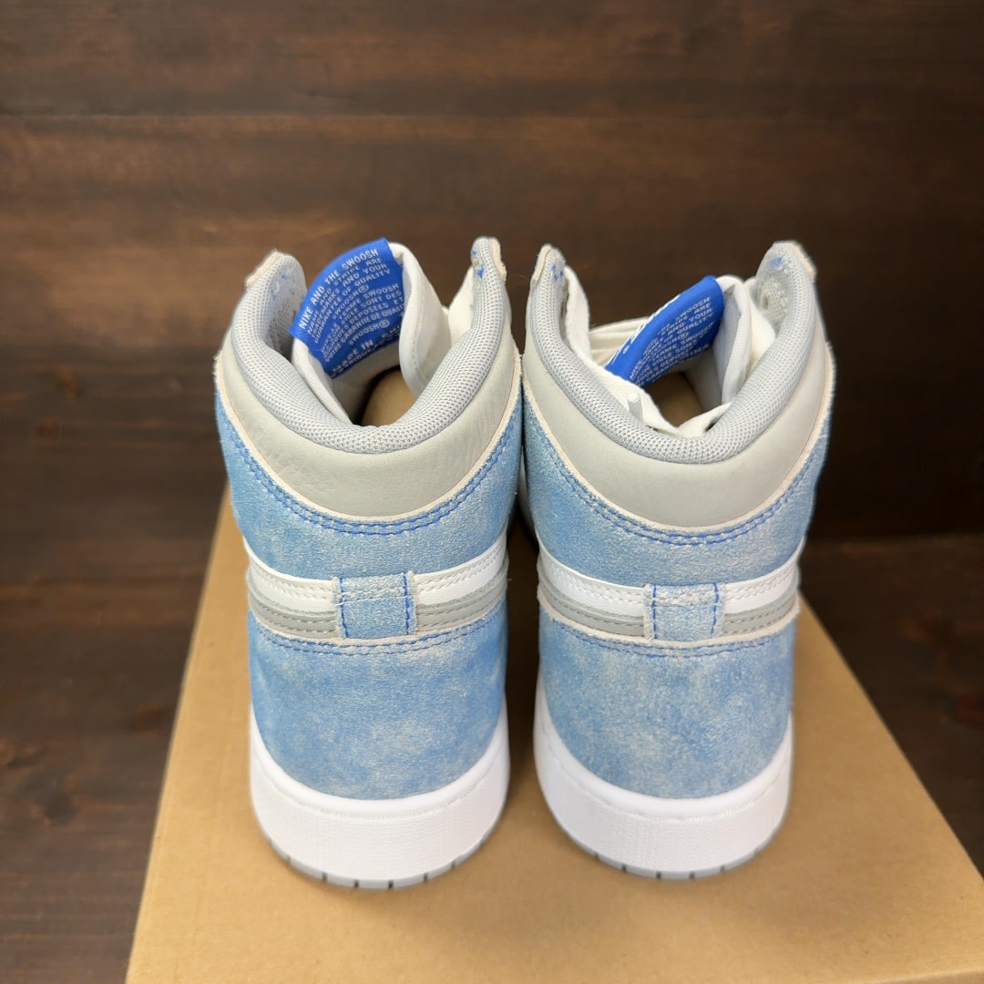 Jordan 1 Retro High Hyper Royal Smoke Grey (GS) Size 7Y (Pre-Owned) - Image 4