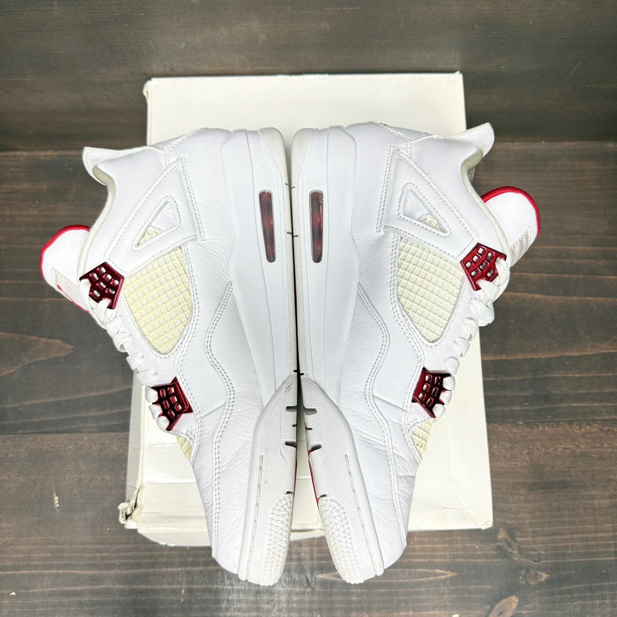 Jordan 4 Retro Metallic Red - Image 4
