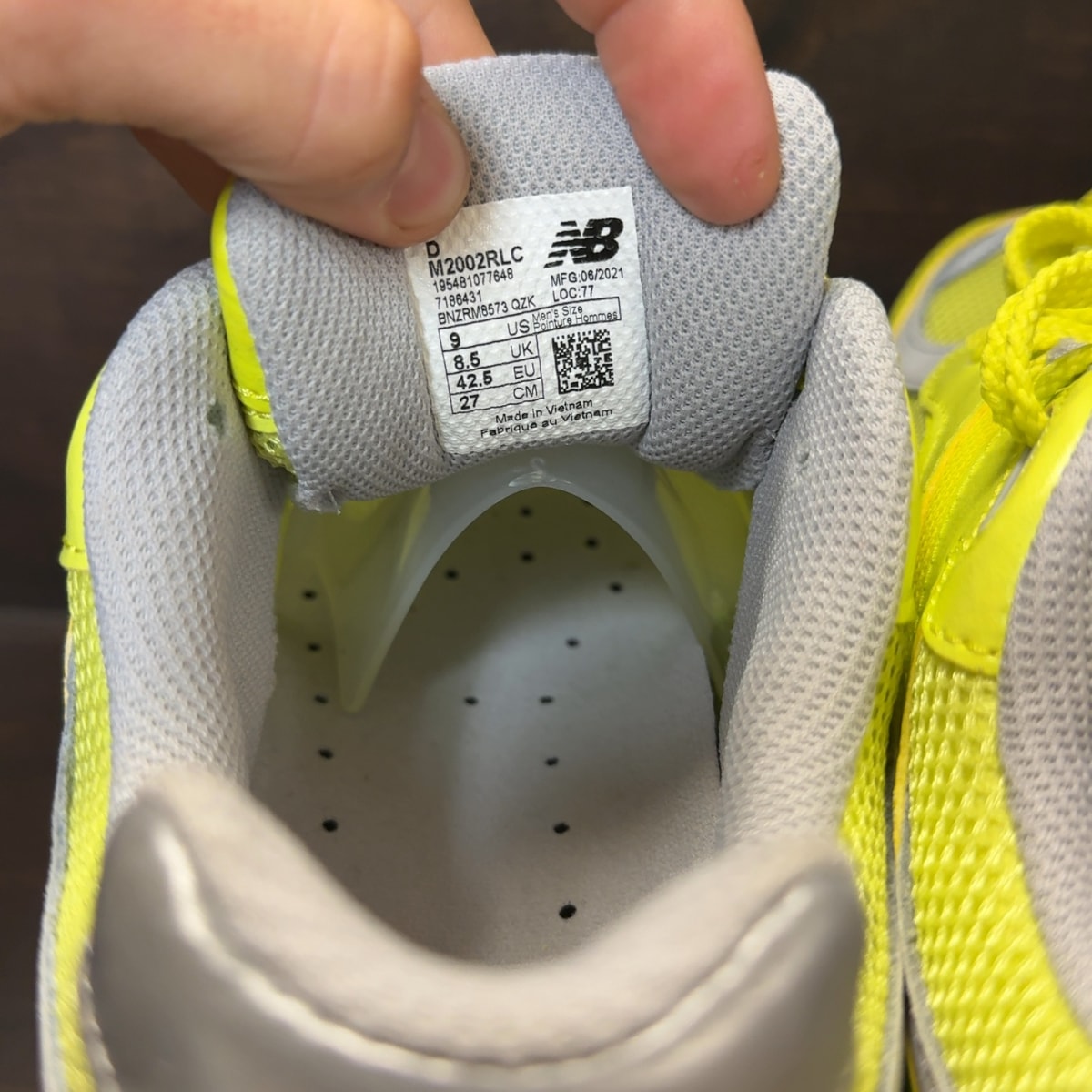 New Balance 2002R Sulphur Yellow - Image 7