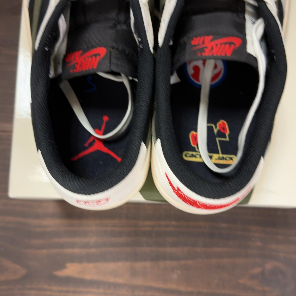 Jordan 1 Retro Low OG SP Travis Scott Olive (Women's) - Image 6