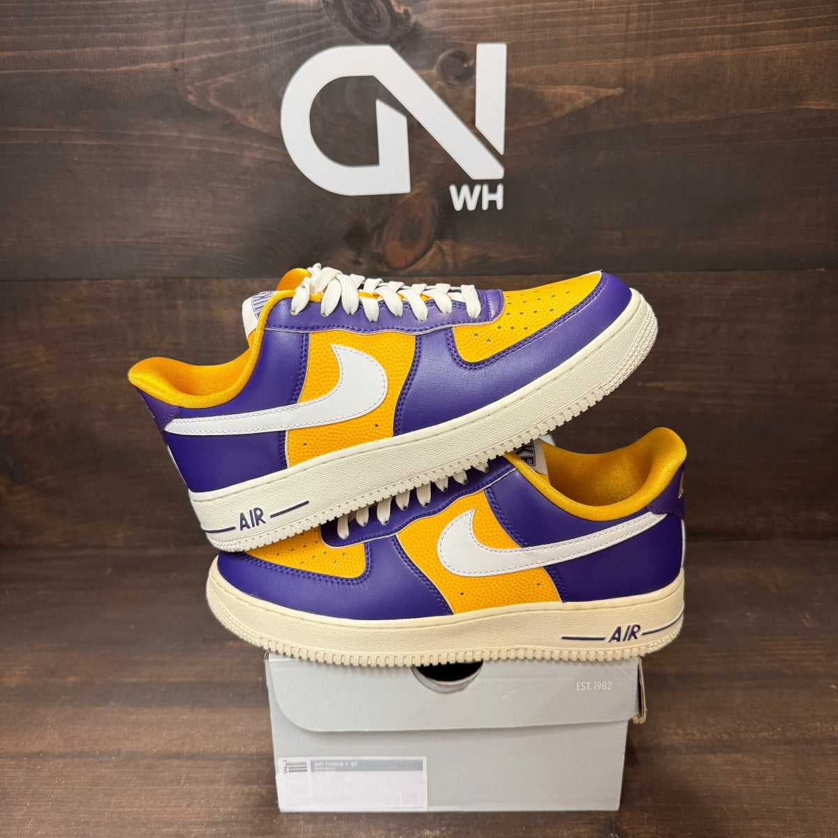 Nike Air Force 1 Low Be True To Her School LSU (Women's) Size 9W (Pre-Owned) - Image 1