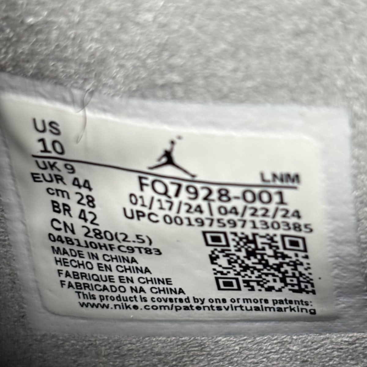 Jordan 4 Retro SE Paris Olympics Wet Cement - Image 8