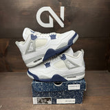 Jordan 4 Retro Midnight Navy Size 7.5 (Pre-Owned) - front