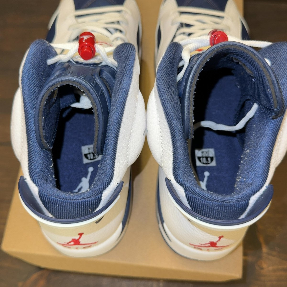 Jordan 6 Retro Olympic (2024) Size 10.5 (Pre-Owned) - Image 6