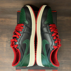 Jordan 1 Retro Low OG Gorge Green Varsity Red (Women's) - Image 6