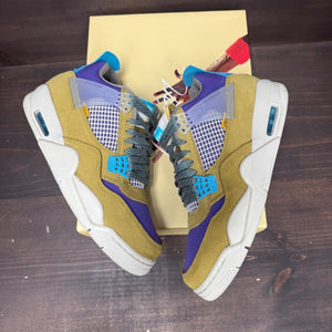 Jordan 4 Retro SP 30th Anniversary Union Desert Moss Size 9.5 (Pre-Owned)