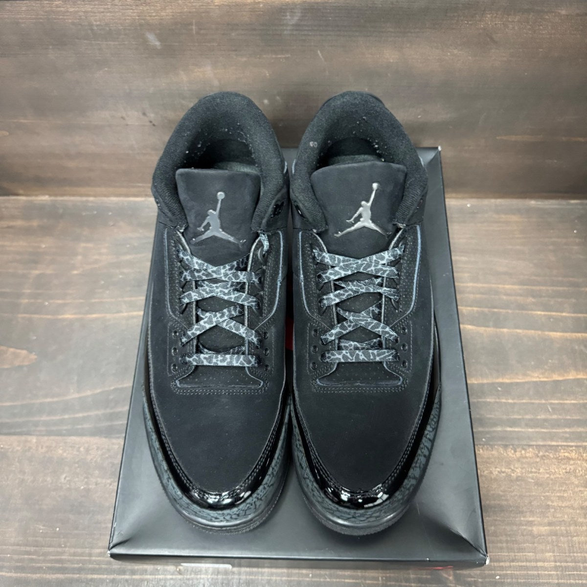 Jordan 3 Retro Black Cat (2025) Size 11.5 (Pre-Owned) - Image 3