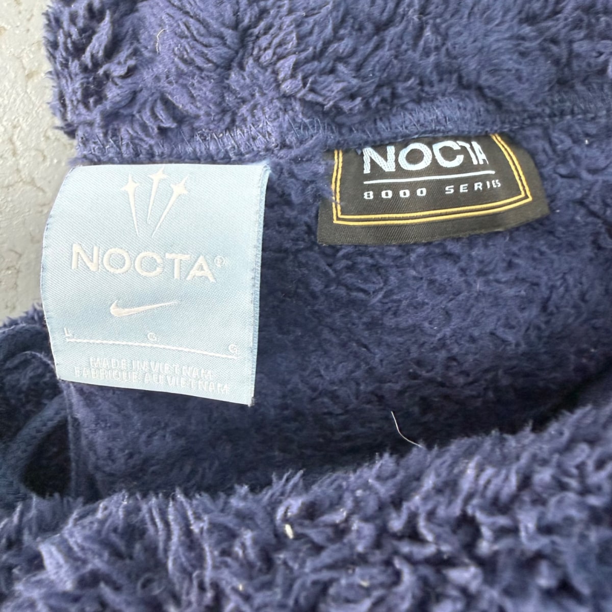 Nike x NOCTA Women's Chalet Polar Top Dark Blue Size XL (Pre-Owned) - Image 5