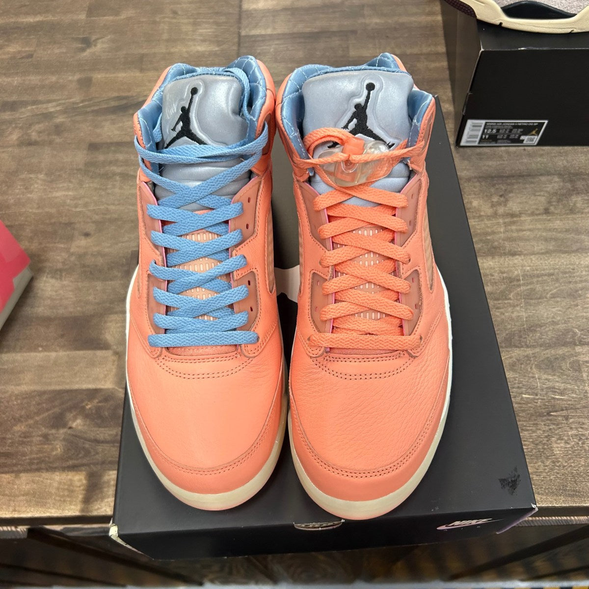 Jordan 5 Retro DJ Khaled We The Best Crimson Bliss Size 10.5 (Lightly Worn Pre-Owned)
