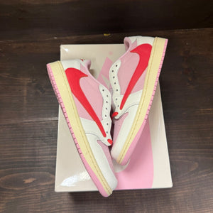 Jordan 1 Retro Low OG SP Travis Scott Sail Tropical Pink - Image 2
