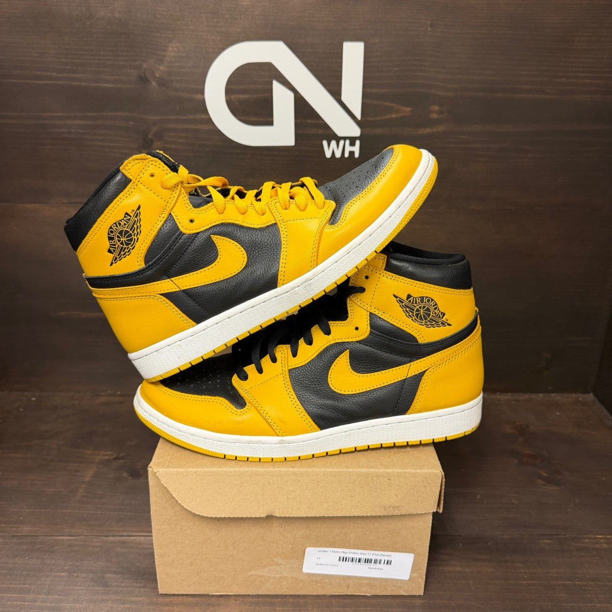 Jordan 1 Retro High Pollen Size 11 (Pre-Owned) - Image 1