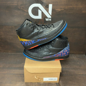 Jordan 2 Retro Black History Month (2019) Size 13 (Pre-Owned) - front