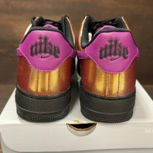 Nike Air Force 1 Low '07 LV8 Glam Rock Black Bold Berry Size 9.5 (Pre-Owned) - aux