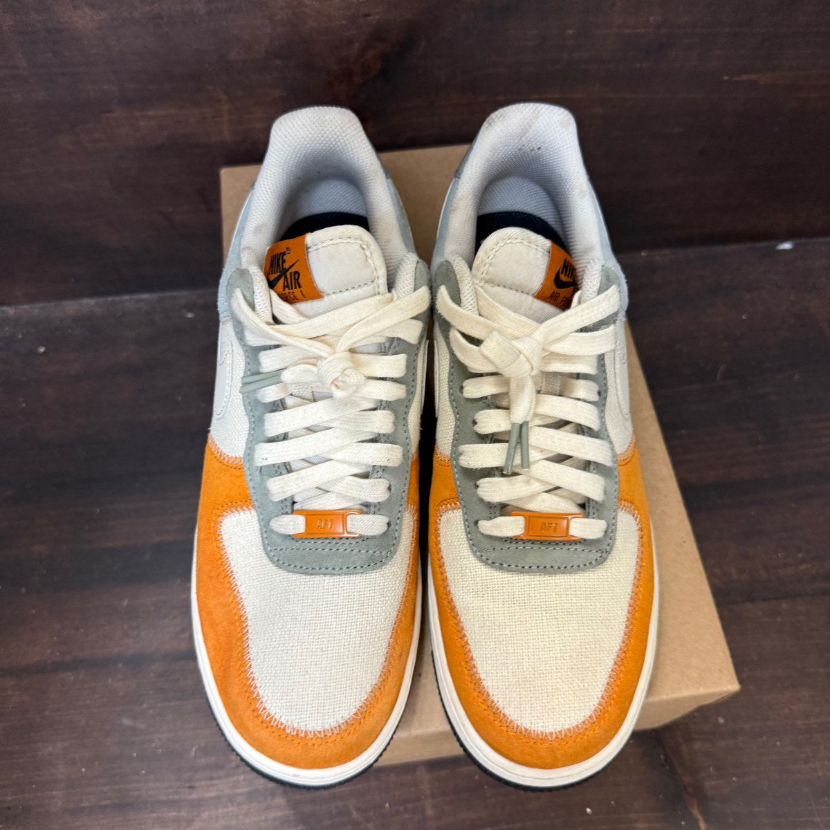 Nike Air Force 1 Low '07 Light Pumice Pale Ivory Size 9 (Pre-Owned) - Image 2