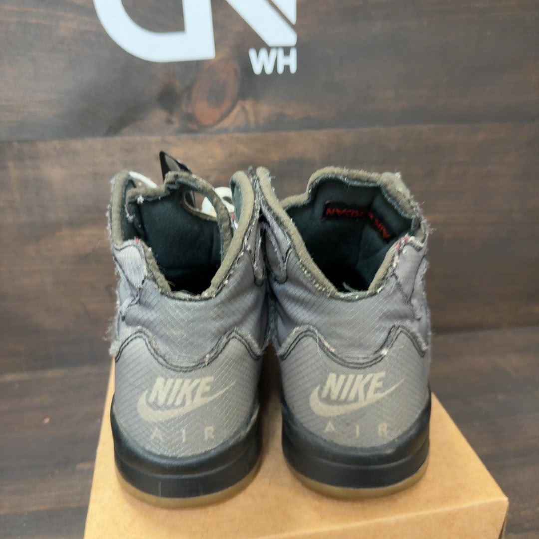 Jordan 5 Retro Off-White Muslin Size 10.5 (Pre-Owned) - Image 4
