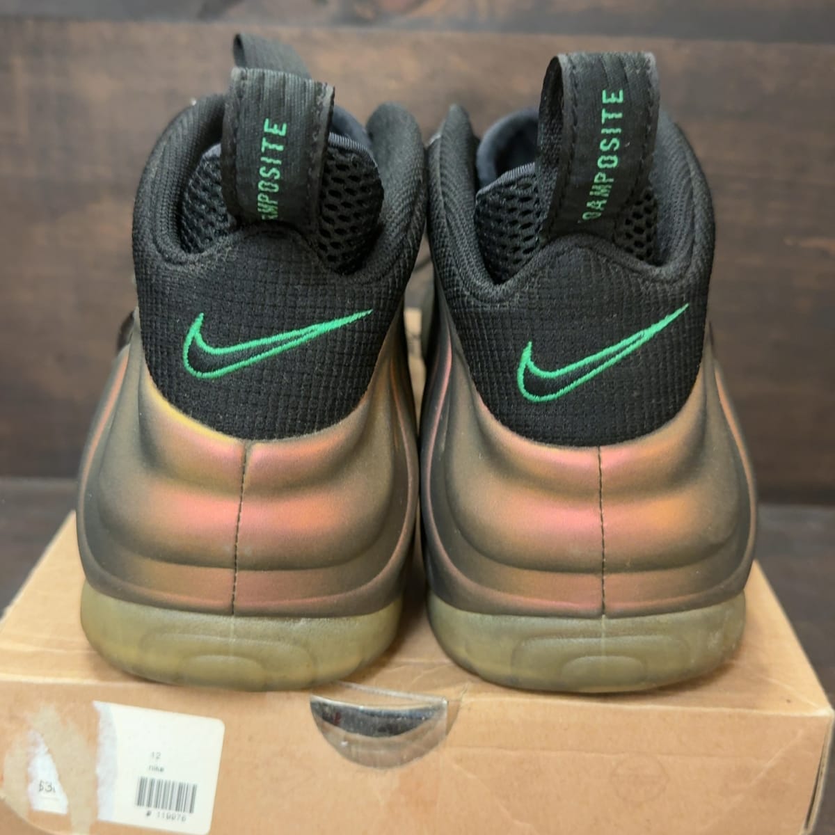 Nike Air Foamposite Pro Gym Green Size 12 (Pre-Owned) - aux