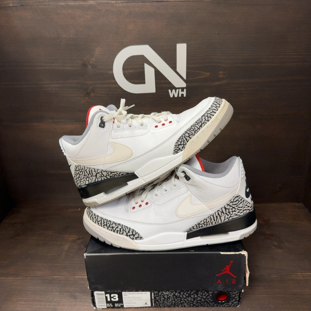 Jordan 3 Retro JTH Super Bowl Size 13 (Pre-Owned)