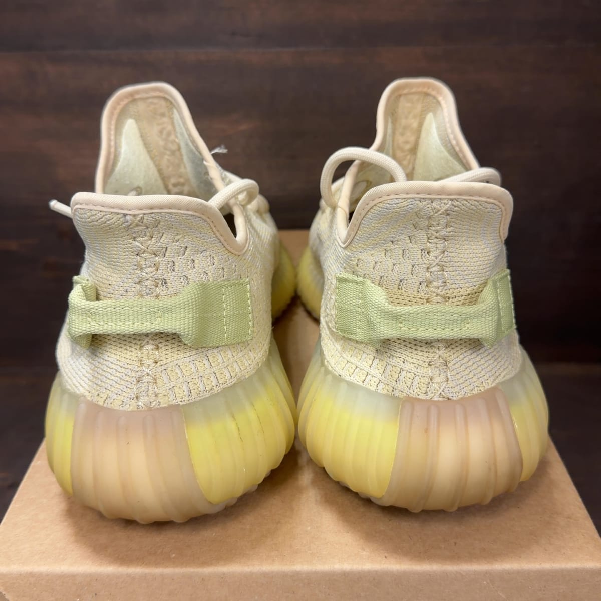 adidas Yeezy Boost 350 V2 Flax Size 10 (Pre-Owned) - aux