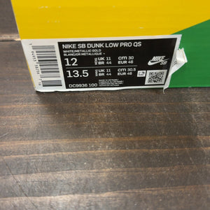 Nike SB Dunk Low Sean Cliver Size 12 (Pre-Owned) - aux