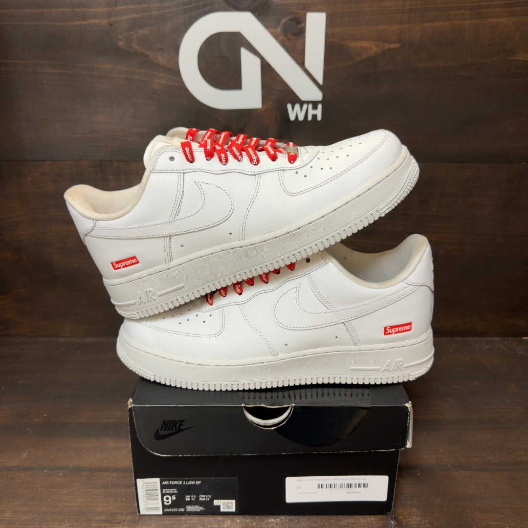 Nike Air Force 1 Low Supreme White - Image 1