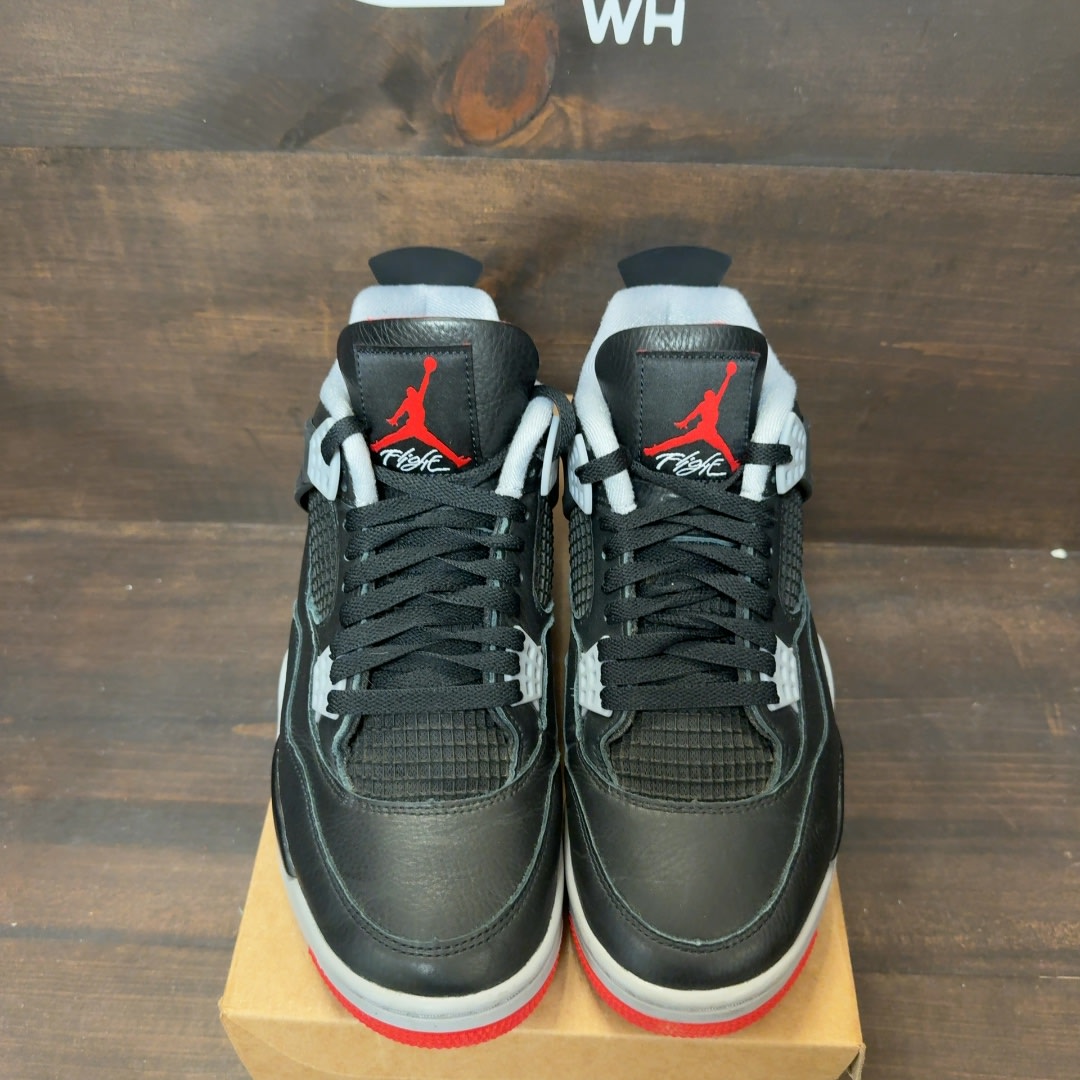 Jordan 4 Retro Bred Reimagined Size 10 (Pre-Owned) - Image 3