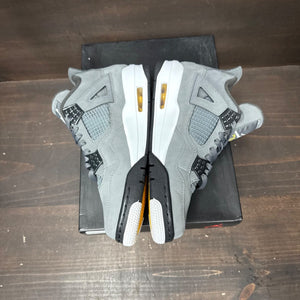 Jordan 4 Retro Cool Grey (2019) Size 7.5 (Pre-Owned) - side
