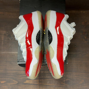 Jordan 11 Retro Low Cherry (2016) Size 10.5 (Pre-Owned) - aux