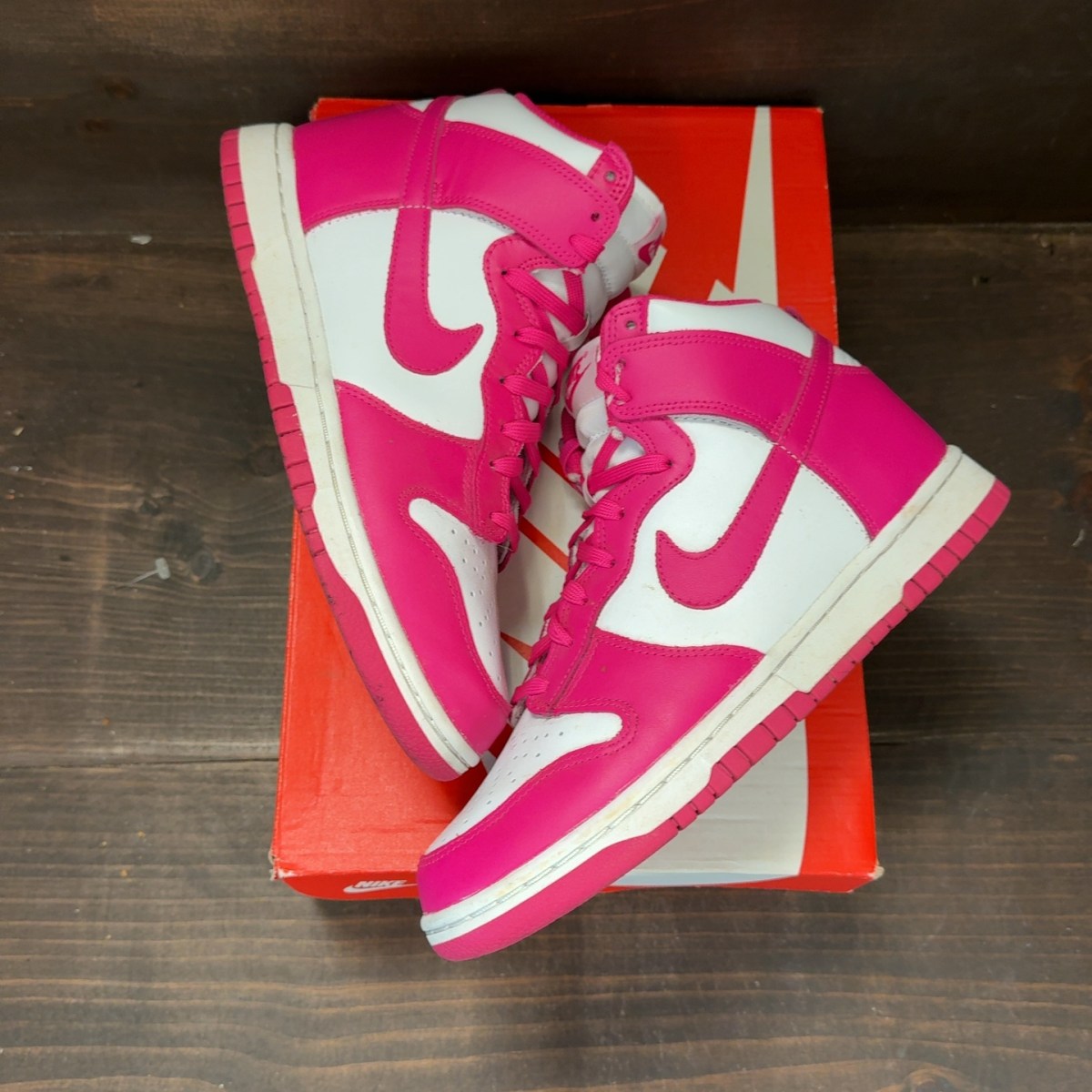 Nike Dunk High Pink Prime (Women's) - Image 2
