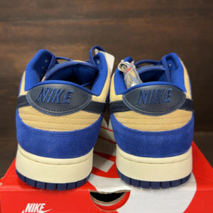 Nike Dunk Low LX Blue Suede (Women's) Size 13.5W - Image 5