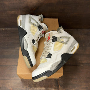 Jordan 4 Retro White Cement (2016) Size 11 (Pre-Owned) - back