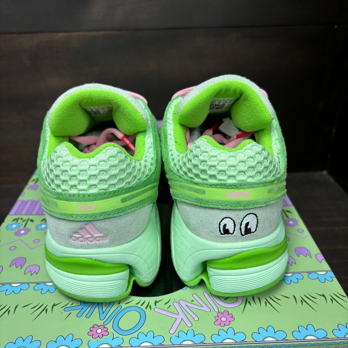 adidas Adistar Control 5 Unheardof Pork Chop Piggy Runner 2.0 Cupcake Size 8.5 (Pre-Owned) - Image 5