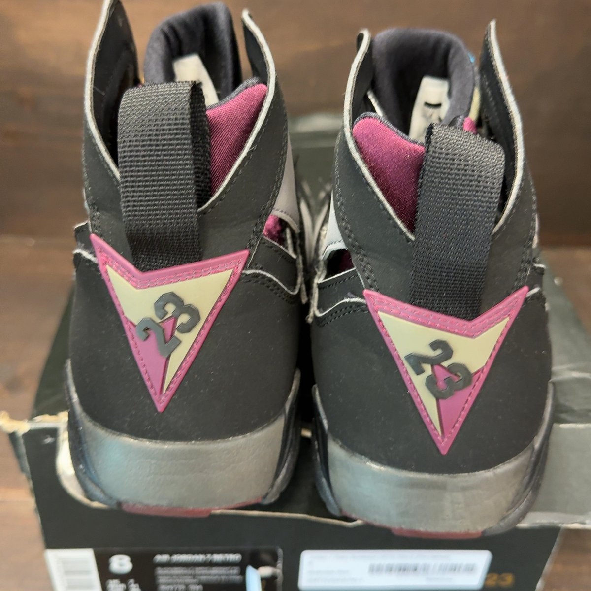 Jordan 7 Retro Bordeaux (2015) Size 8 (Pre-Owned) - aux