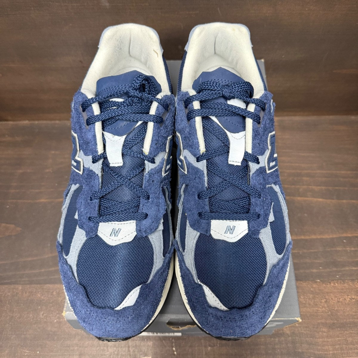 New Balance 2002R Protection Pack Navy Grey - Image 2