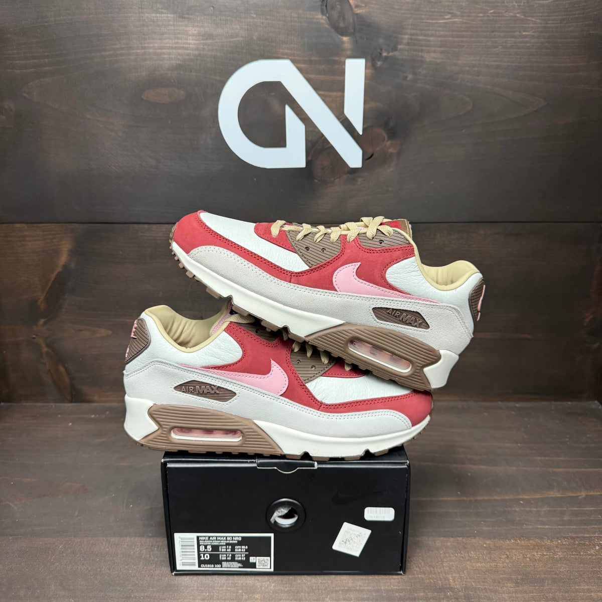 Nike Air Max 90 NRG Bacon (2021) Size 8.5 (Pre-Owned)