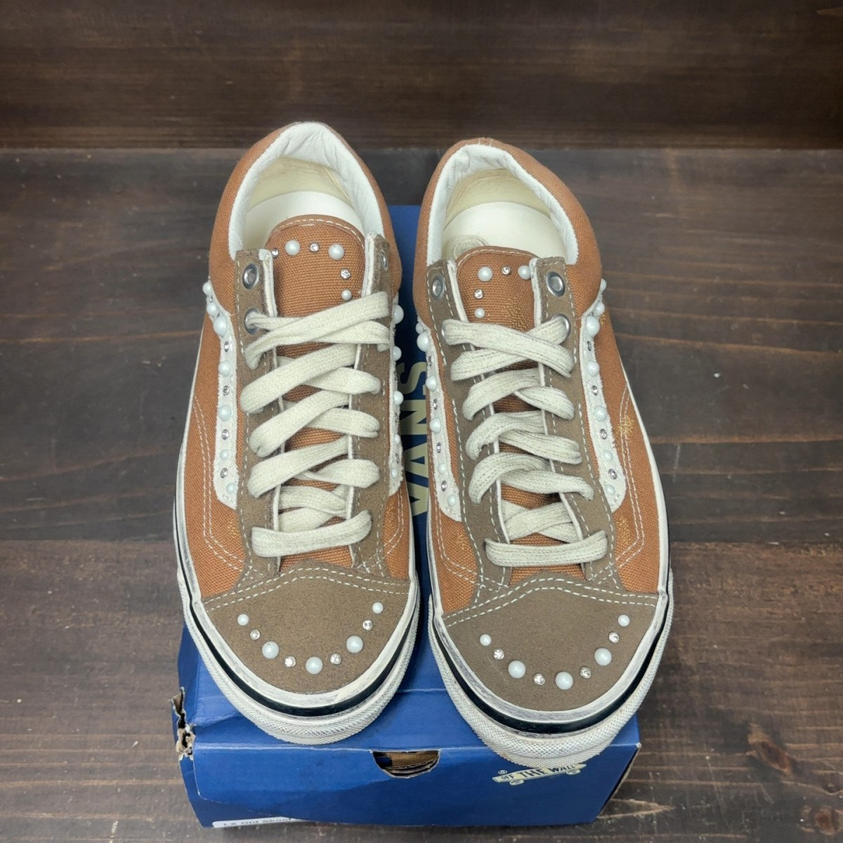 Vans LX Old Skool 36 Pearlized Pack Vintage Cocoa Brown - Image 3