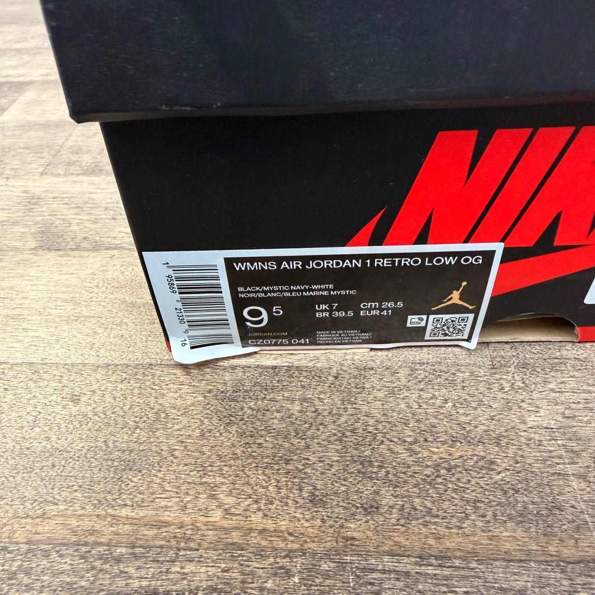 Jordan 1 Retro Low OG Mystic Navy (Women's) - Image 12
