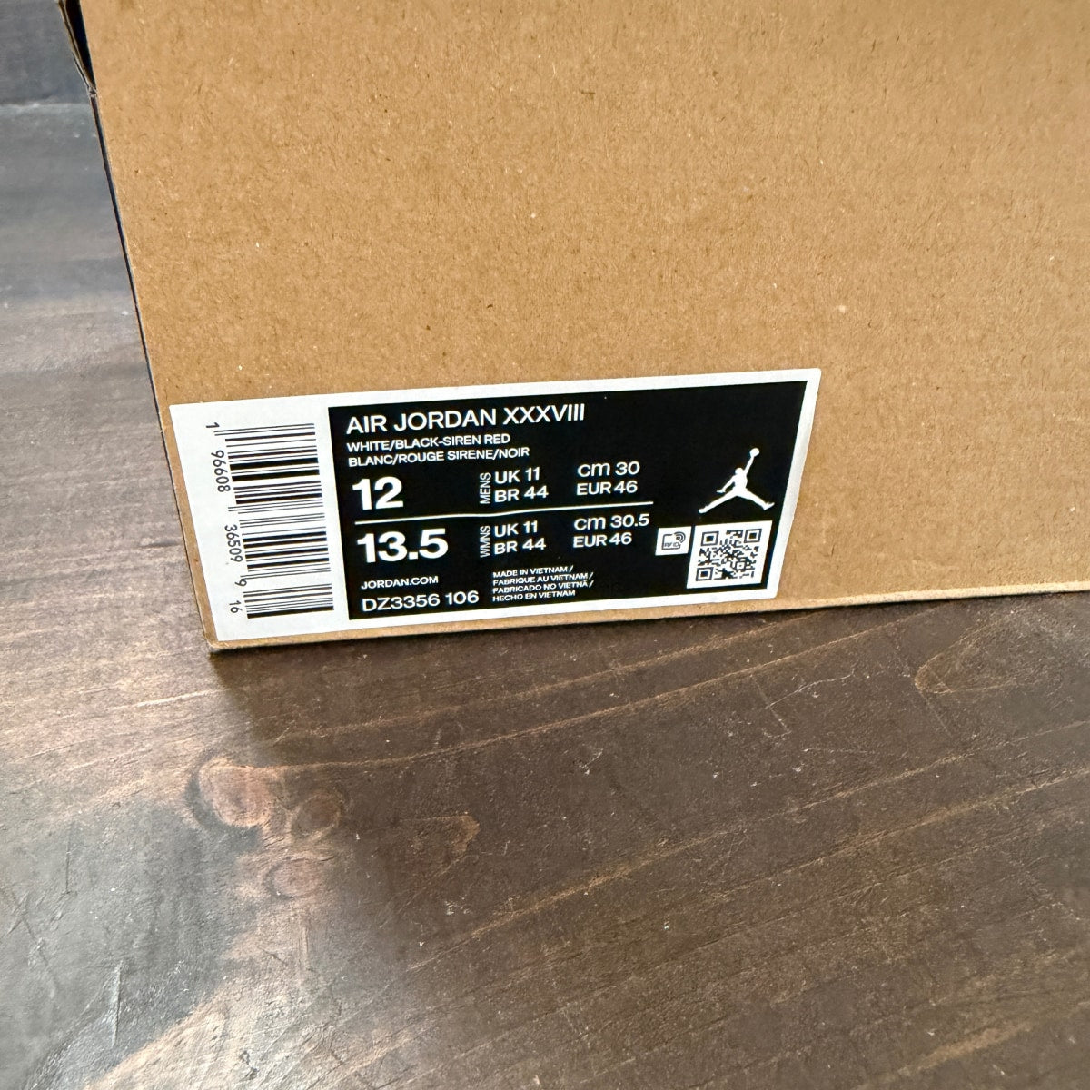 Jordan 38 Fundamentals (Clear Sole) - Image 7