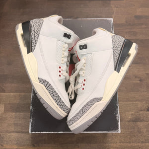 Jordan 3 Retro White Cement Reimagined Size 7.5 (Pre-Owned) - Image 1
