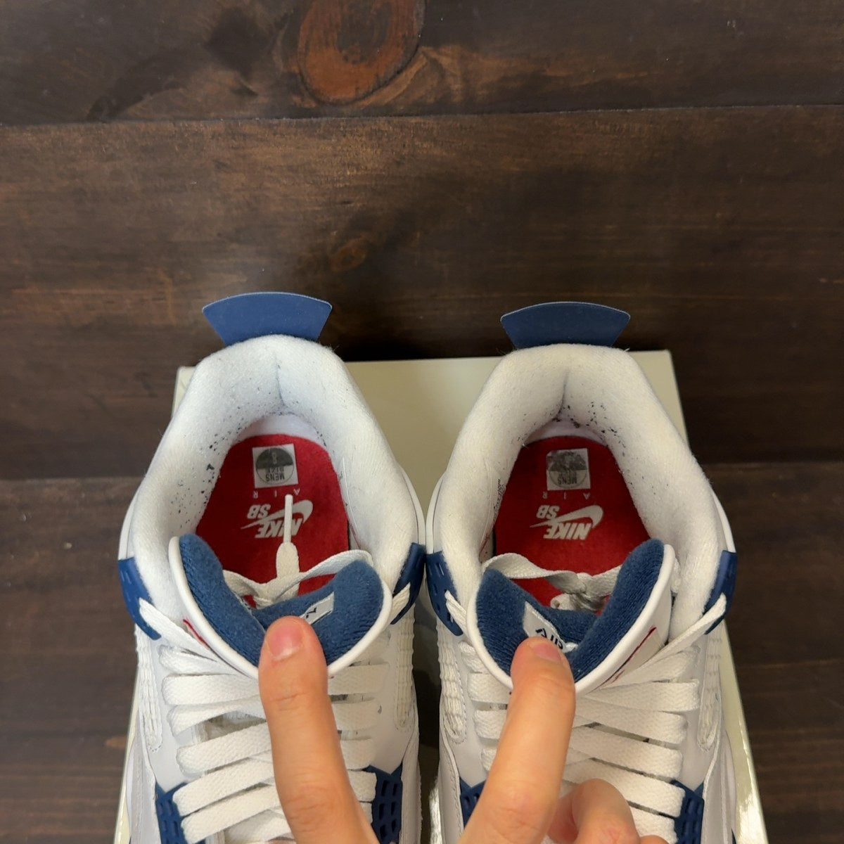 Jordan 4 Retro SB Navy - Image 4